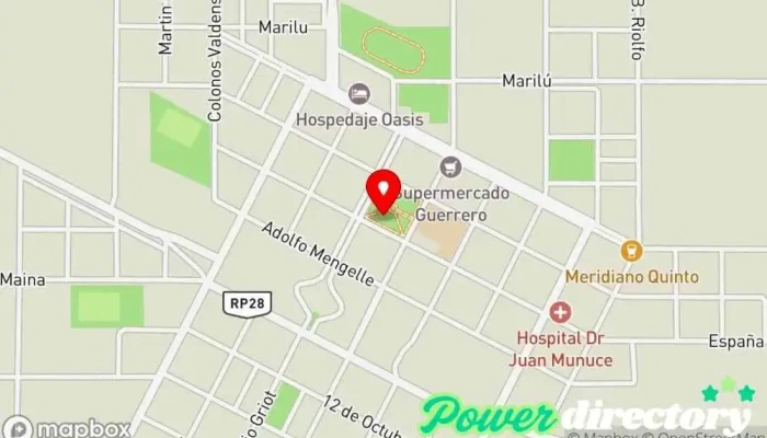 mapa de Jacinto Arauz  en Jacinto Arauz