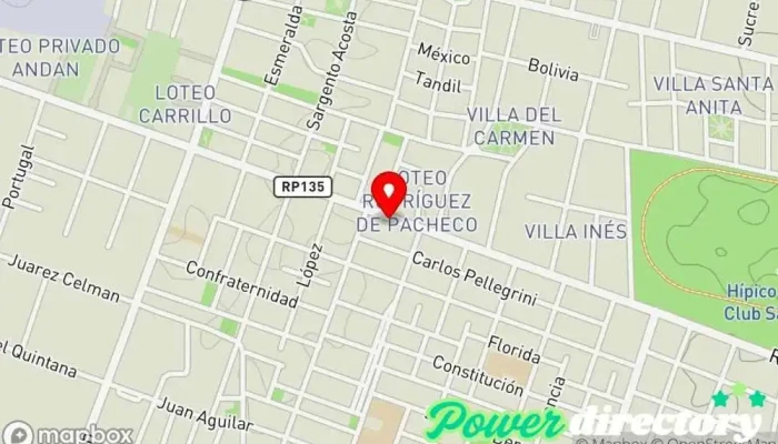mapa de Kairo Panadería en Rivadavia