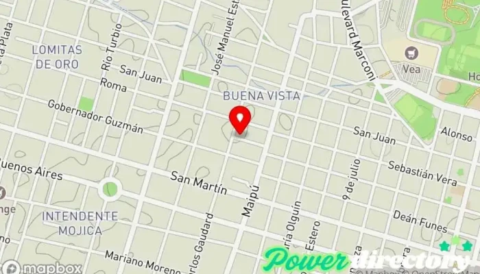 mapa de Kinepsi Kinesiología y Fisioterapia Fisioterapeuta en Río Cuarto