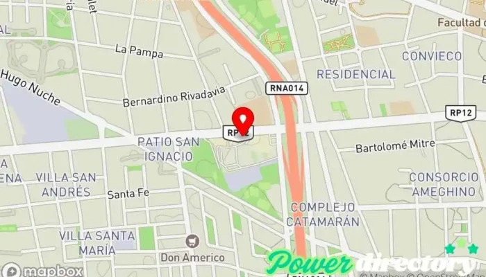 mapa de KineSalud Capital Centro de salud y bienestar en San Juan