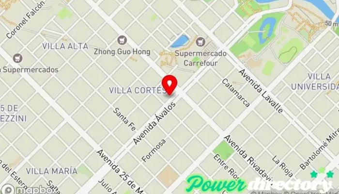 mapa de Kinesiologia MCDS Fisioterapeuta en Resistencia