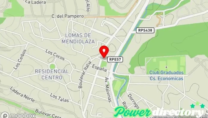 mapa de Kinesiología Y Fisioterapia Armonizarte  en Mendiolaza