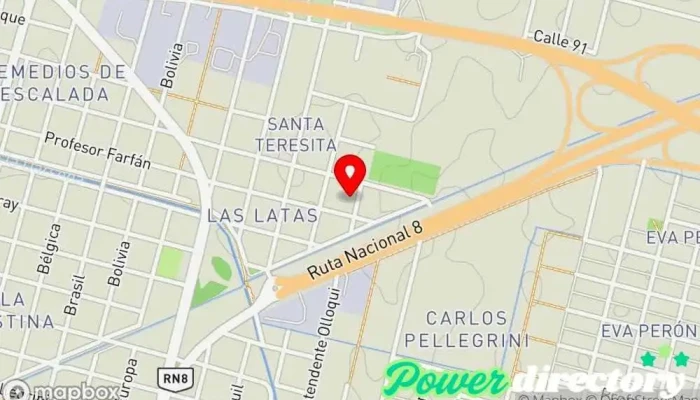mapa de Kiosquito i Panadería en Villa Mercedes