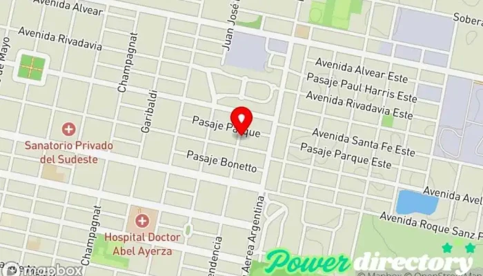 mapa de KyDep Kinesiología y Deporte Fisioterapeuta en Marcos Juárez