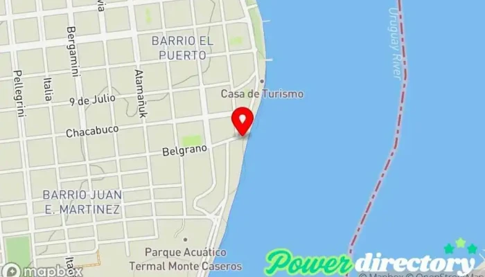 mapa de La magia de un lugar Atracción turística en Monte Caseros