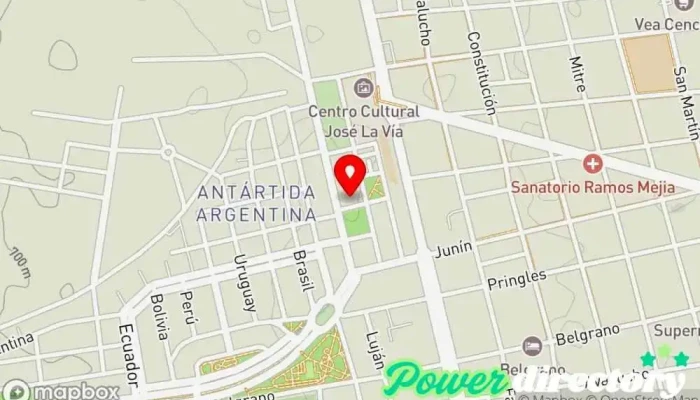 mapa de La Pana Panadería Panadería en San Luis