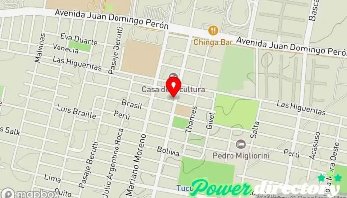mapa de LA PORTEÑITA Panadería en Yerba Buena