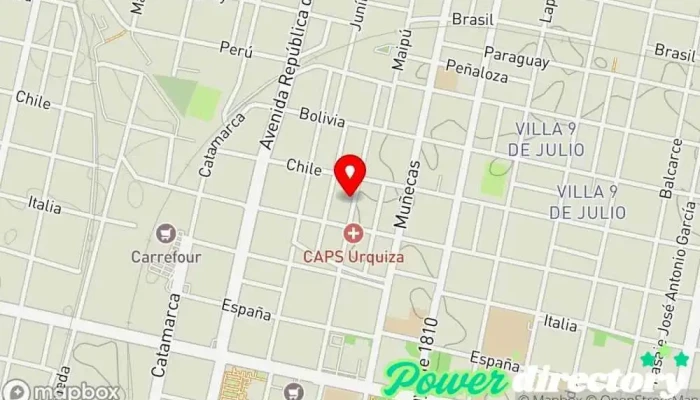 mapa de La Quebradita Pastelería en San Miguel de Tucumán