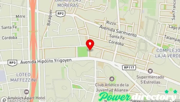 mapa de Lapana Cafetería en Santa Lucía