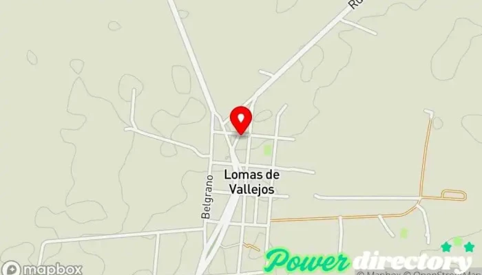 mapa de Lotería de Corrientes Administración de loterías en Lomas de Vallejos
