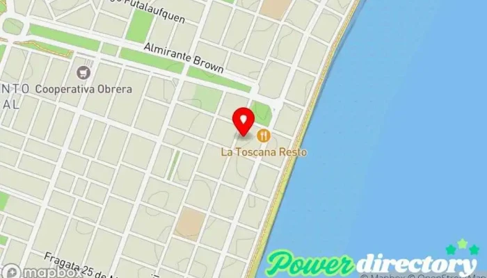 mapa de Lotería del Chubut - Agencia 6044 Tienda de lotería, Agencia de apuestas en Rada Tilly