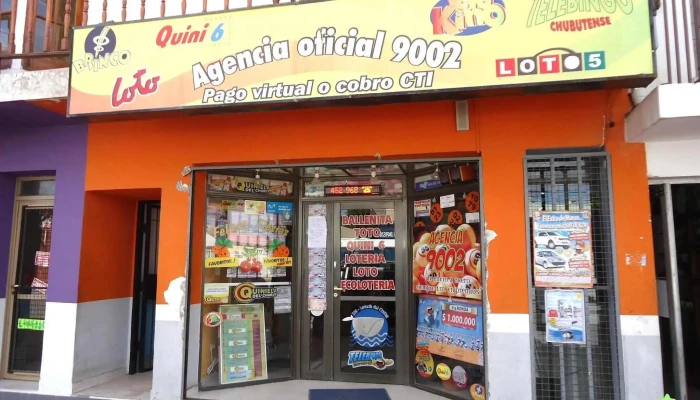 Loteria Del Chubut   Agencia 9002 Puntaje - Sarmiento