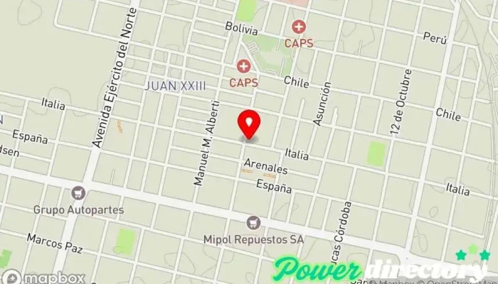 mapa de Luce Pan Panadería en San Miguel de Tucumán