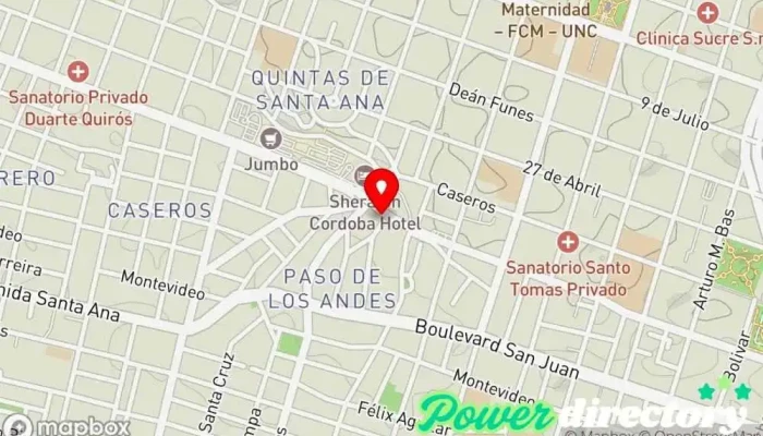 mapa de LUMIÈRE FISIOTERAPIA Fisioterapeuta en Córdoba