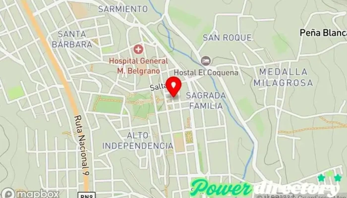 mapa de Macro Sucursal Humahuaca Banco, Cajeros automáticos en Humahuaca