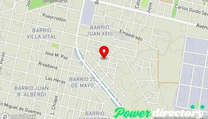 mapa de Magnolia Kiosco, Pastelería en Goya