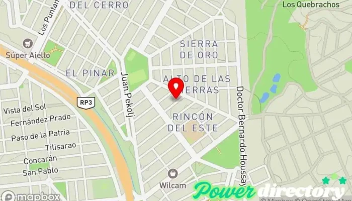 mapa de Magú Panadería y Pastelería Panadería en San Luis