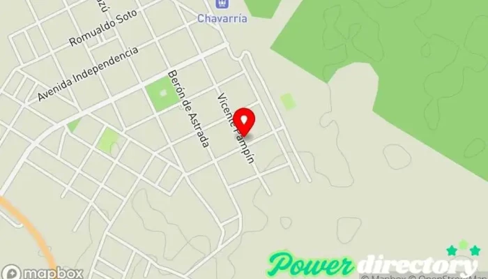 mapa de Martillero Publico y Coredor Inmboliario Gestoría en Chavarría