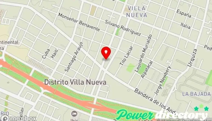 mapa de Más Préstamos Agencia de préstamos en Mendoza