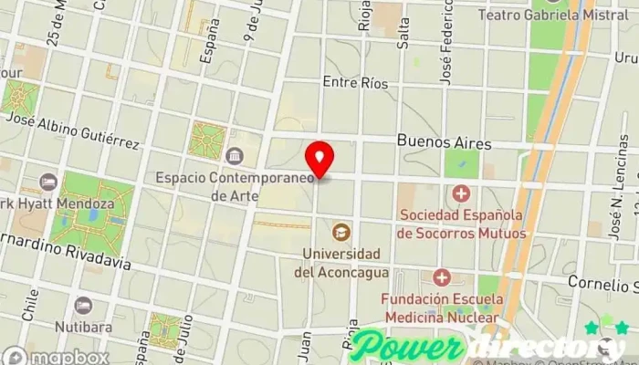 mapa de Más prestamos Consultora financiera en Mendoza