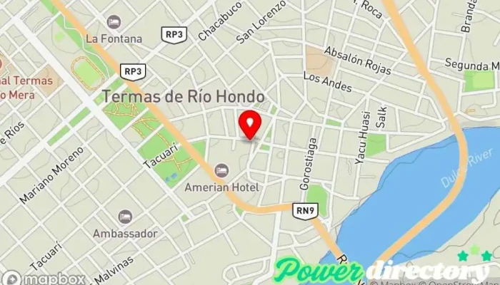 mapa de MC Cred Agencia de préstamos en Termes