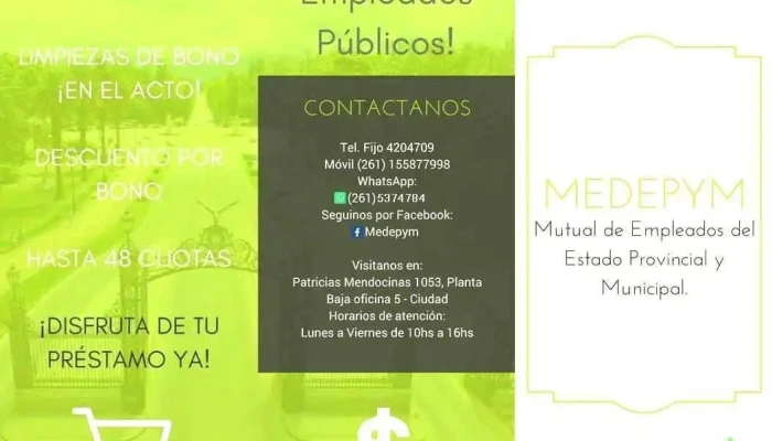 Medepym -    Prestamos Personales Del Propietario - Mendoza