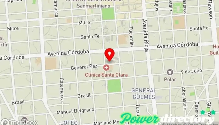 mapa de MEDICAL consultorios médicos Médico en San Juan