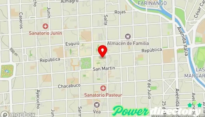 mapa de Megatone.net Tienda de electrónica, Tienda de electrodomésticos de segunda mano en San Fernando del Valle de Catamarca