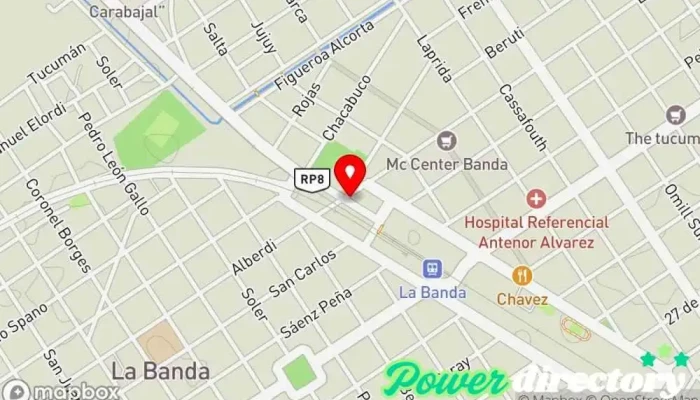 mapa de Mejor Crédito  en La Banda