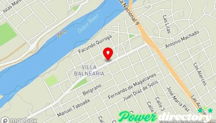 mapa de Mercado Pirucho Lavadero, Panaderia,Carniceria, Rotiseria, Limieza Tienda de alimentación en Termas de Río Hondo