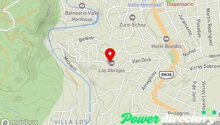 mapa de Mi Espacio Pilates Centro de pilates en Valle Hermoso