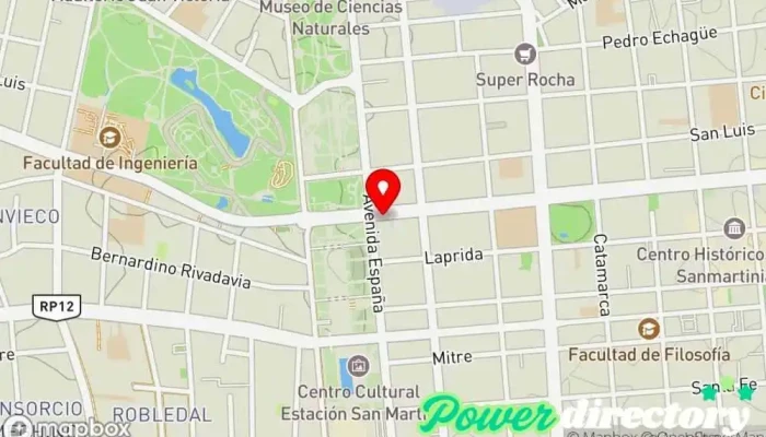 mapa de Mi Solfin Institución financiera en San Juan