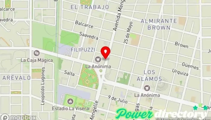 mapa de MIR - KINESIOLOGIA Y MED. INTEGRAL Fisioterapeuta, Centro de rehabilitación en Cipolletti