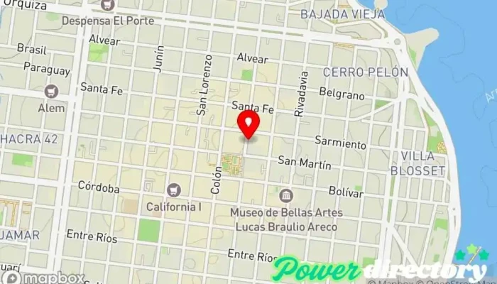 mapa de MisioCred Agencia de préstamos en Posadas