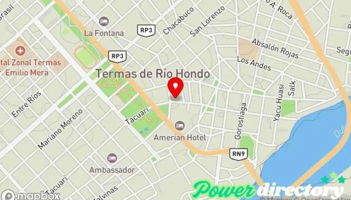 mapa de MiskyMar Pastelería en Termas de Río Hondo