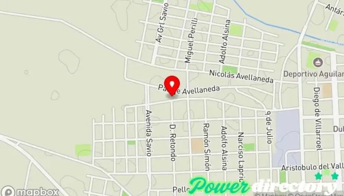 mapa de MLdulces Pastelería en Aguilares