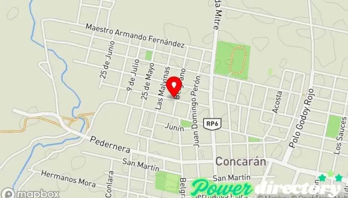 mapa de Multicash Cobro de deudas, Servicio de transferencias de dinero en Concaran