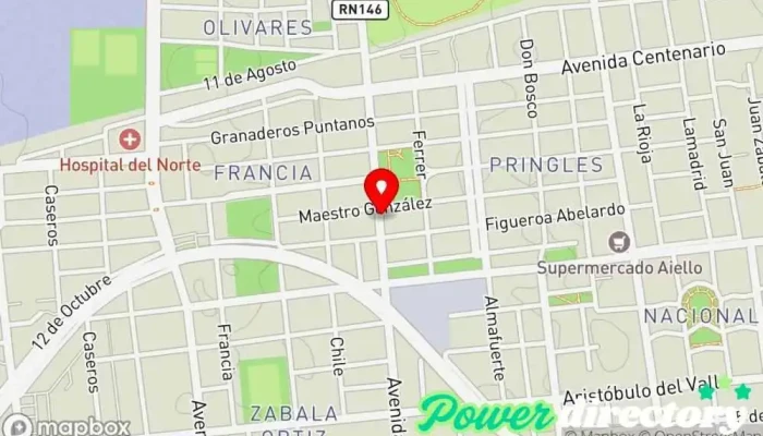 mapa de Multicash Cobro de deudas, Servicio de transferencias de dinero en San Luis