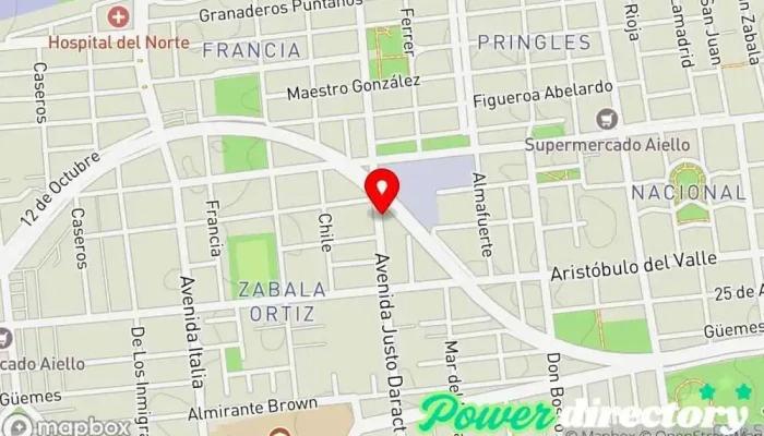 mapa de Multicash Cobro de deudas, Servicio de transferencias de dinero en San Luis