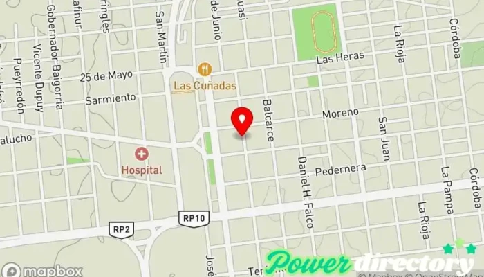 mapa de Multicash Cobro de deudas, Servicio de transferencias de dinero en La Toma