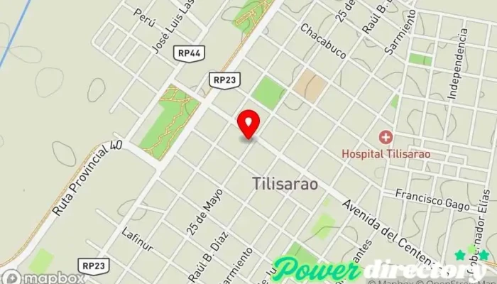 mapa de Multicash Cobro de deudas, Servicio de transferencias de dinero en Tilisarao