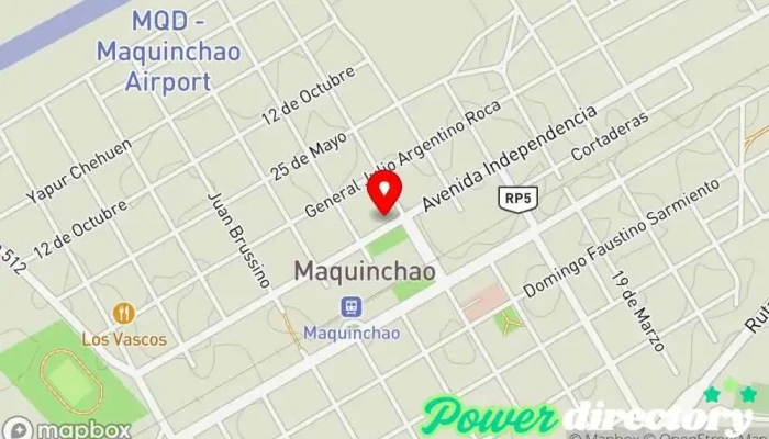 mapa de Municipalidad de Maquinchao Ayuntamiento en Maquinchao