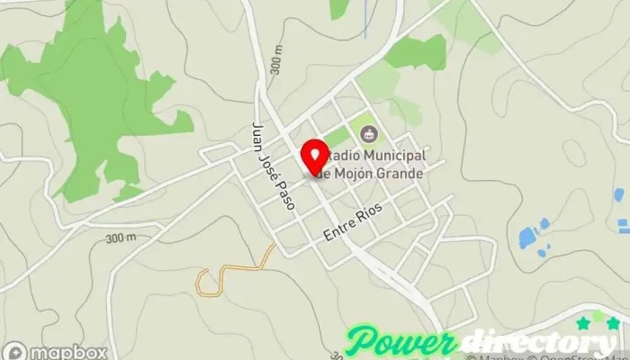 mapa de Municipalidad de Mojon Grande Oficina de la Administración en Mojón Grande