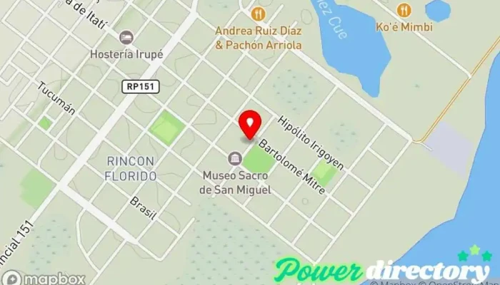 mapa de Municipalidad de San Miguel Oficinas de empresa en San Miguel