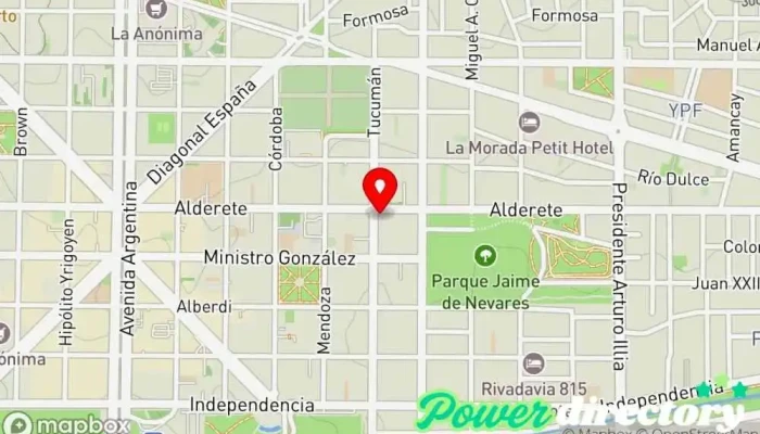 mapa de Mupresar Agencia de préstamos en Neuquén