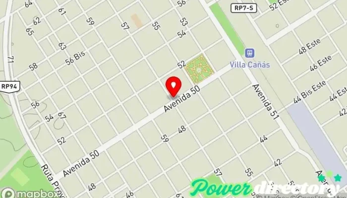 mapa de Mutual Entre Asociados Banco en Villa Cañas
