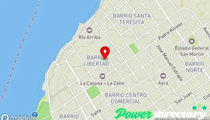 mapa de Napiú | Dulces de Corrientes Distribuidor de comestibles, Tienda de alimentación en Bella Vista