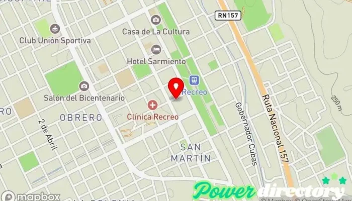 mapa de NellyShop Centro comercial en Recreo