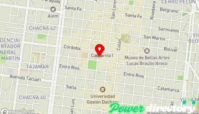 mapa de New Imagen Central Zapatería en Posadas