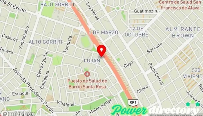 mapa de Noa Express Cooperativa de ahorro y crédito en San Salvador de Jujuy